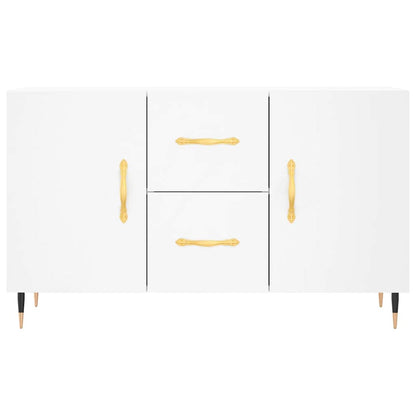 Credenza Bianca 100x36x60 cm in Legno Multistrato | homemem39