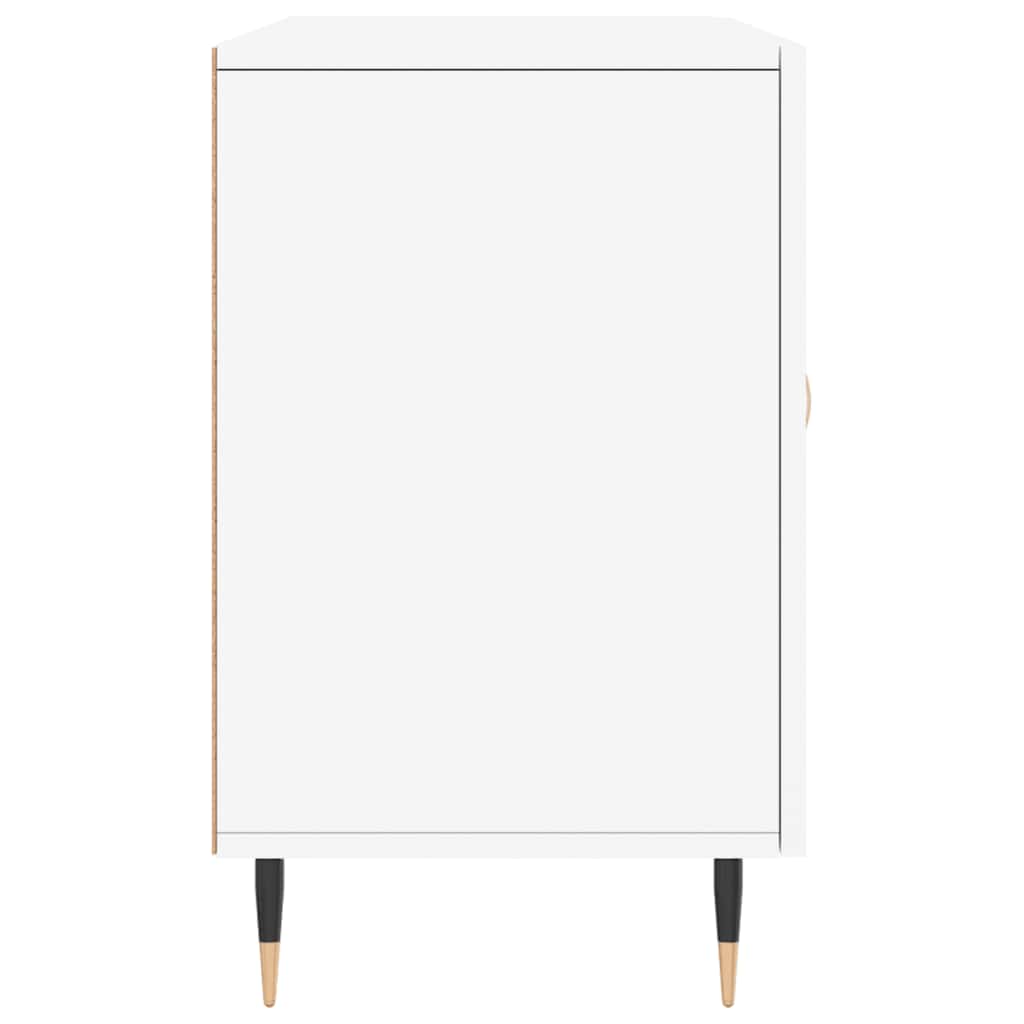 Credenza Bianca 100x36x60 cm in Legno Multistrato