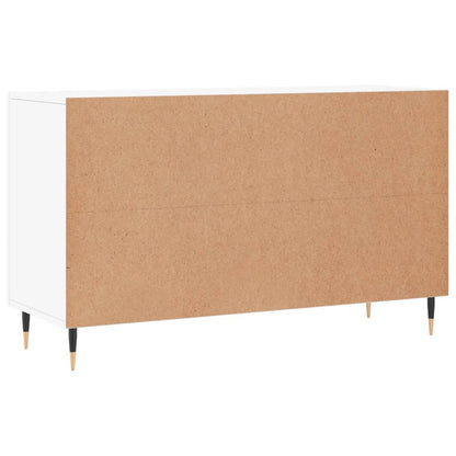 Credenza Bianca 100x36x60 cm in Legno Multistrato | homemem39