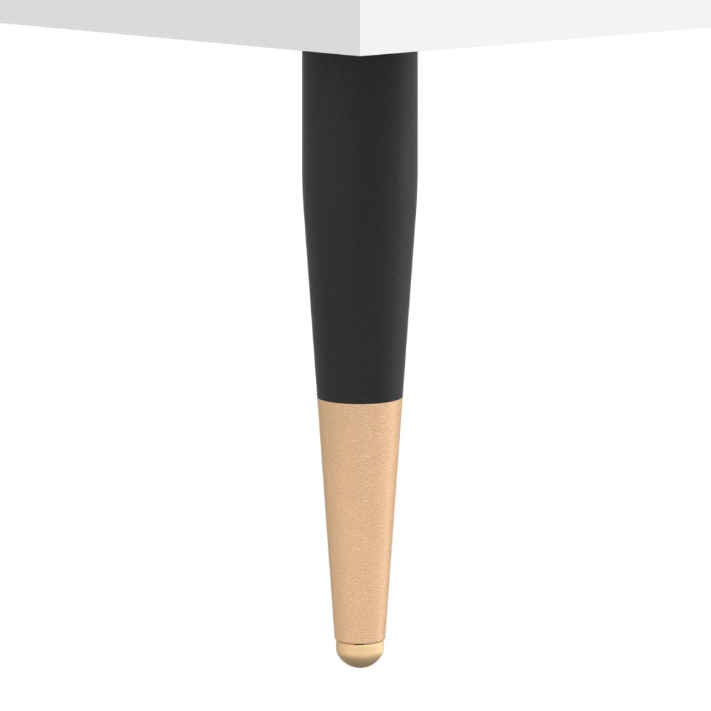Credenza Bianca 100x36x60 cm in Legno Multistrato | homemem39