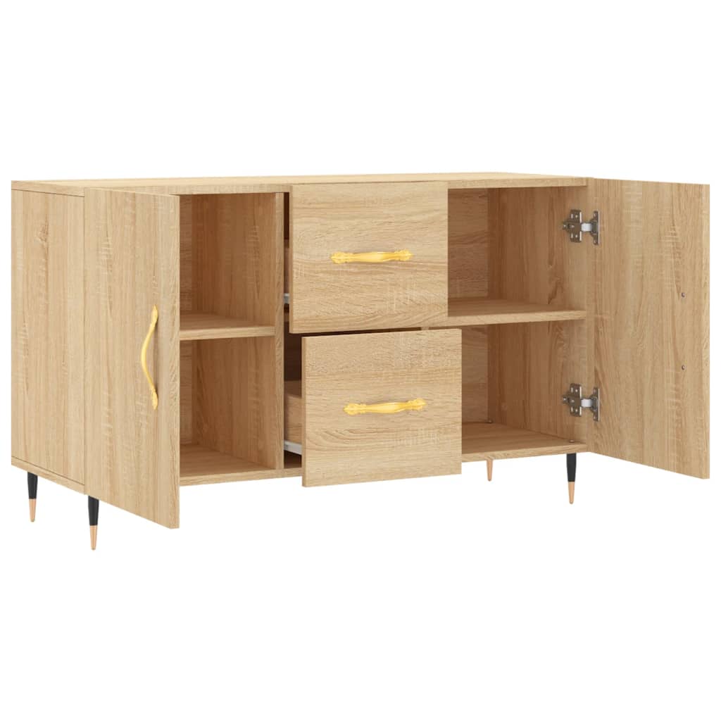 Credenza Rovere Sonoma 100x36x60 cm in Legno Multistrato - homemem39
