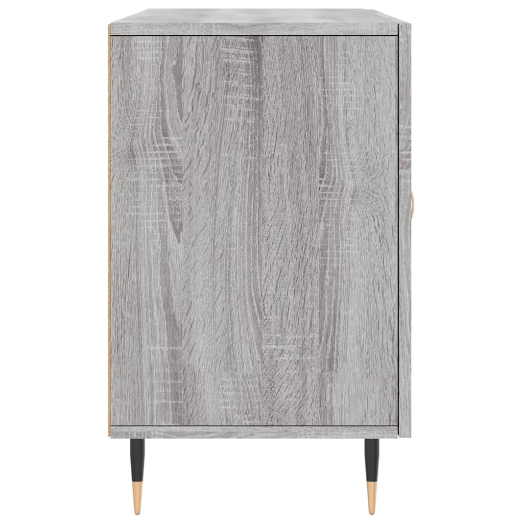 Credenza Grigio Sonoma 100x36x60 cm in Legno Multistrato