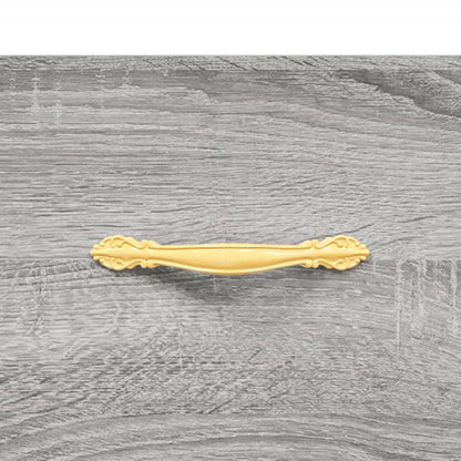 Credenza Grigio Sonoma 100x36x60 cm in Legno Multistrato
