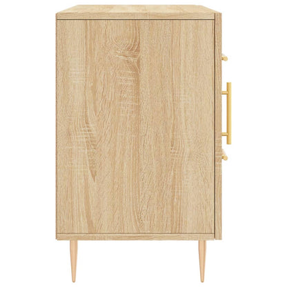Credenza Rovere Sonoma 100x36x60 cm in Legno Multistrato