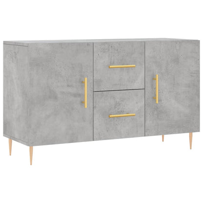 Credenza Grigio Cemento 100x36x60 cm in Legno Multistrato | homemem39