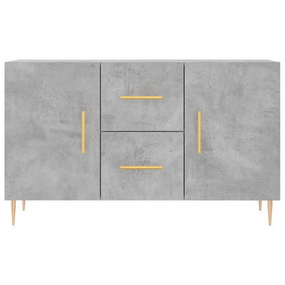 Credenza Grigio Cemento 100x36x60 cm in Legno Multistrato | homemem39