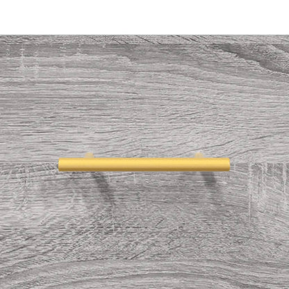 Credenza Grigio Sonoma 100x36x60 cm in Legno Multistrato