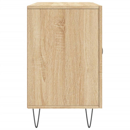 Credenza Rovere Sonoma 100x36x60 cm in Legno Multistrato