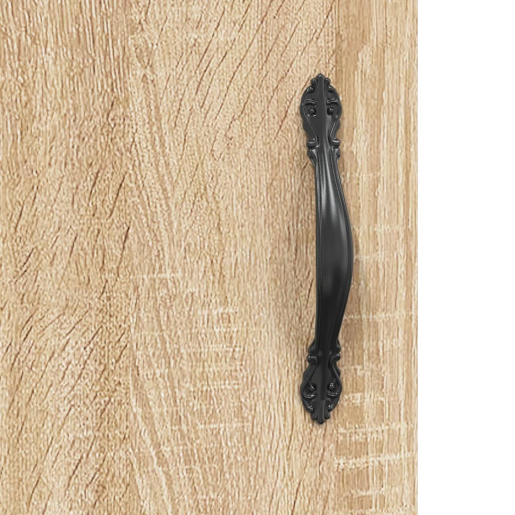 Credenza Rovere Sonoma 100x36x60 cm in Legno Multistrato