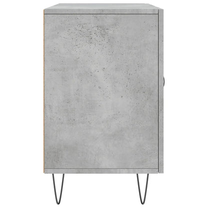 Credenza Grigio Cemento 100x36x60 cm in Legno Multistrato