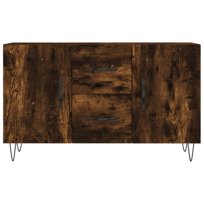 Credenza Rovere Fumo 100x36x60 cm in Legno Multistrato - homemem39