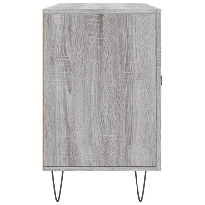 Credenza Grigio Sonoma 100x36x60 cm in Legno Multistrato