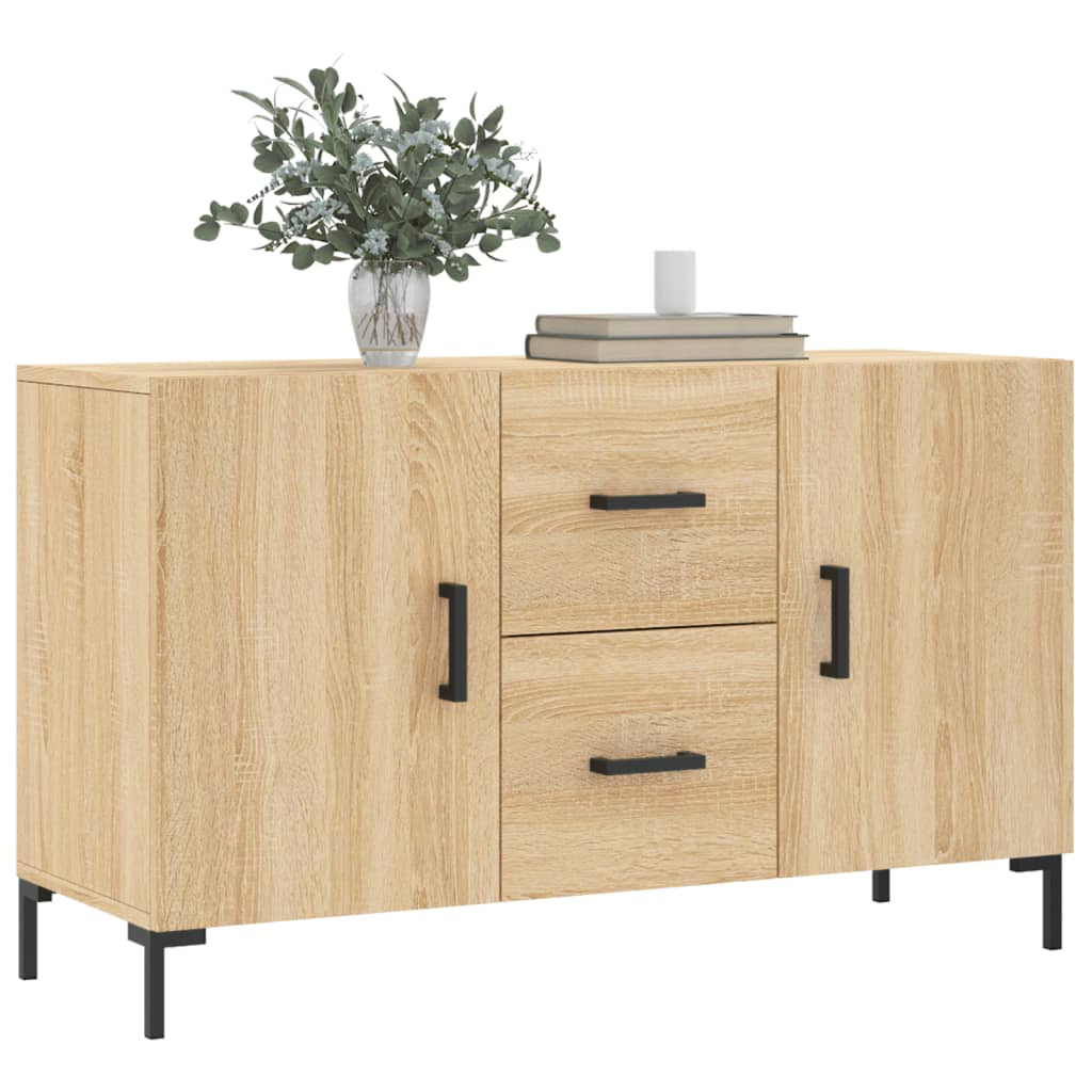 Credenza Rovere Sonoma 100x36x60 cm in Legno Multistrato - homemem39