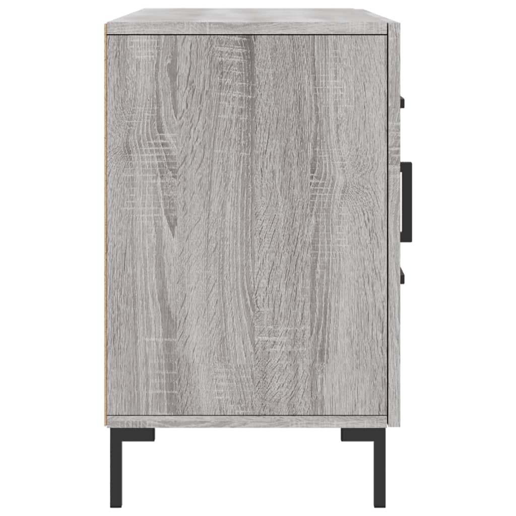 Credenza Grigio Sonoma 100x36x60 cm in Legno Multistrato