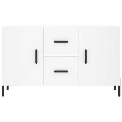 Credenza Bianca 100x36x60 cm in Legno Multistrato