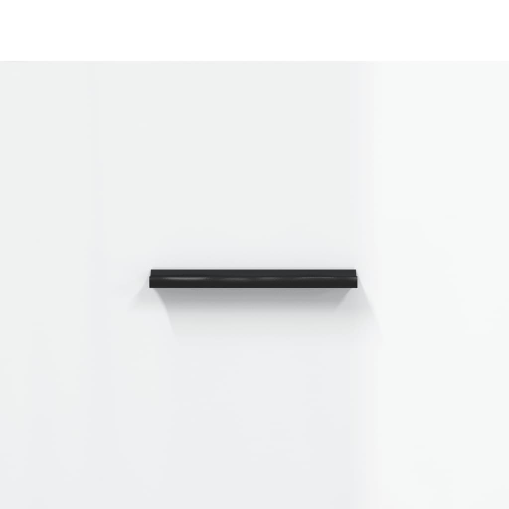 Credenza Bianco Lucido 100x36x60 cm in Legno Multistrato - homemem39