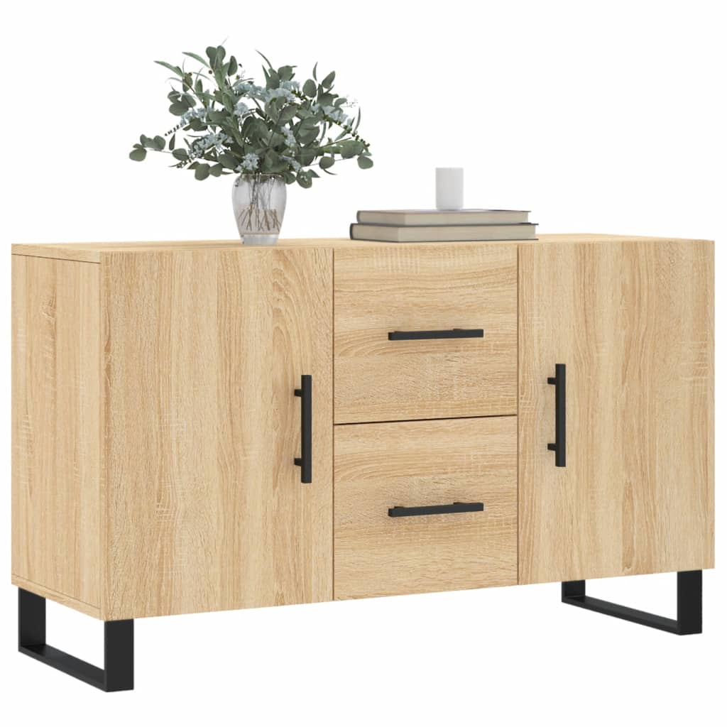 Credenza Rovere Sonoma 100x36x60 cm in Legno Multistrato | homemem39