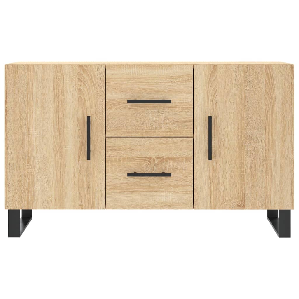 Credenza Rovere Sonoma 100x36x60 cm in Legno Multistrato | homemem39