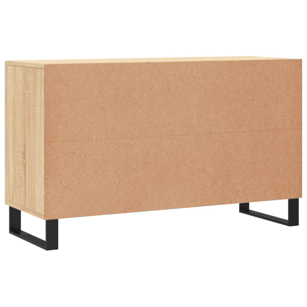Credenza Rovere Sonoma 100x36x60 cm in Legno Multistrato | homemem39