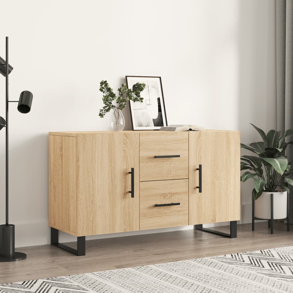 Credenza Rovere Sonoma 100x36x60 cm in Legno Multistrato | homemem39