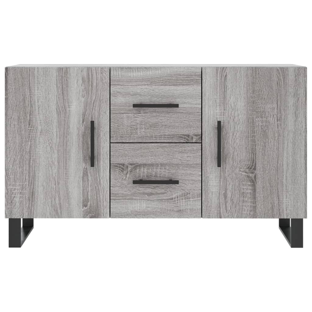 Credenza Grigio Sonoma 100x36x60 cm in Legno Multistrato - homemem39