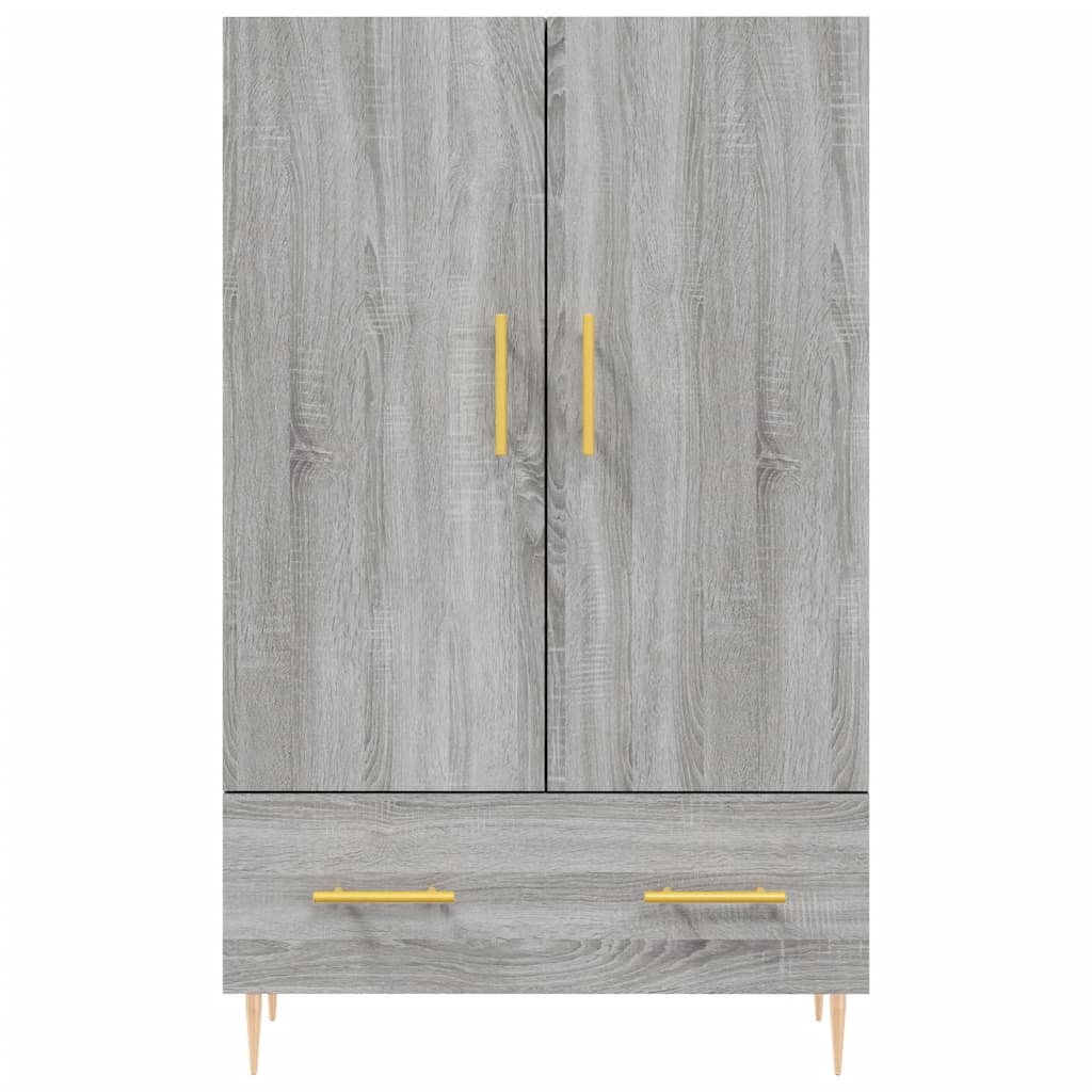 Credenza Grigio Sonoma 69,5x31x115 cm in Legno Multistrato | homemem39