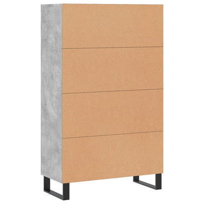 Credenza Grigio Cemento 69,5x31x115 cm in Legno Multistrato - homemem39