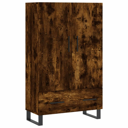 Credenza Rovere Fumo 69,5x31x115 cm in Legno Multistrato