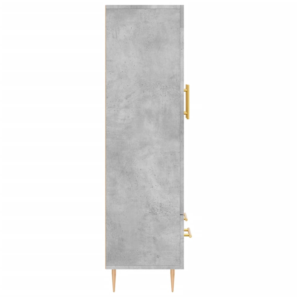Credenza Grigio Cemento 69,5x31x115 cm in Legno Multistrato - homemem39