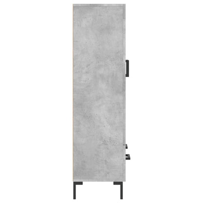 Credenza Grigio Cemento 69,5x31x115 cm in Legno Multistrato - homemem39