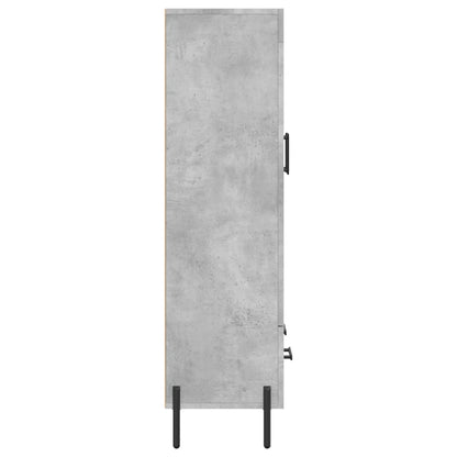 Credenza Grigio Cemento 69,5x31x115 cm in Legno Multistrato - homemem39