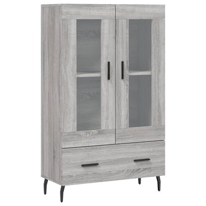 Credenza Grigio Sonoma 69,5x31x115 cm in Legno Multistrato - homemem39