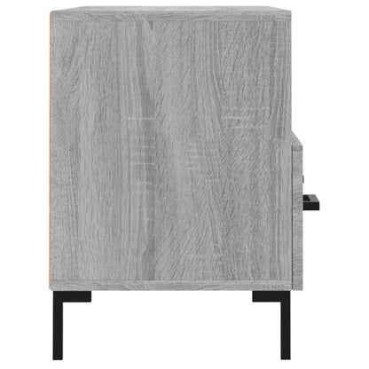 Mobile Porta TV Grigio Sonoma 80x36x50 cm in Legno Multistrato - homemem39