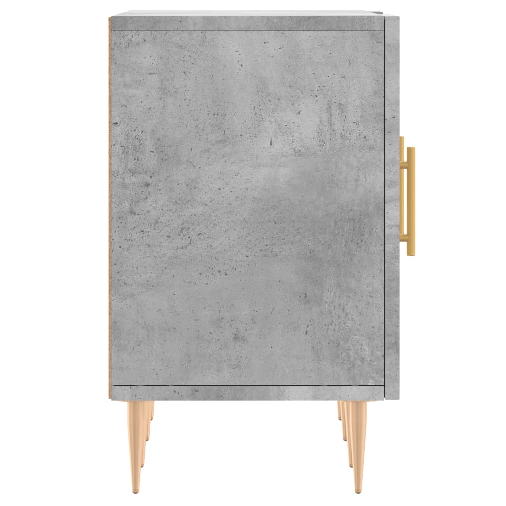 Mobile Porta TV Grigio Cemento 150x30x50cm in Legno Multistrato