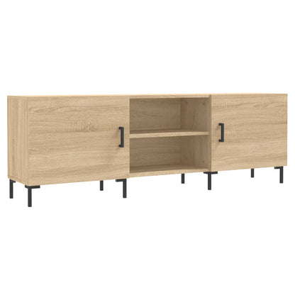 Mobile Porta TV Rovere Sonoma 150x30x50 cm in Legno Multistrato - homemem39
