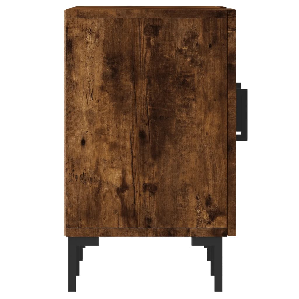 Mobile Porta TV Rovere Fumo 150x30x50 cm in Legno Multistrato - homemem39