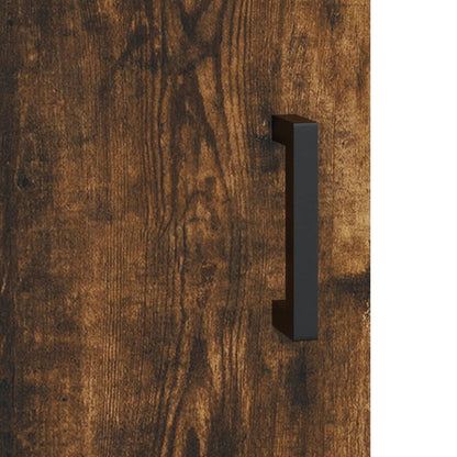 Mobile Porta TV Rovere Fumo 150x30x50 cm in Legno Multistrato - homemem39