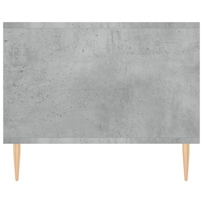 Tavolino Salotto Grigio Cemento 102x50x40 cm Legno Multistrato