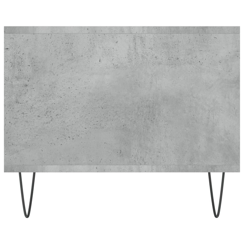 Tavolino Salotto Grigio Cemento 102x50x40 cm Legno Multistrato | homemem39