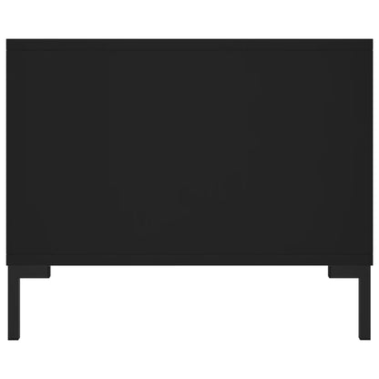 Tavolino da Salotto Nero 102x50x40 cm in Legno Multistrato | homemem39