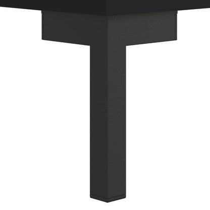 Tavolino da Salotto Nero 102x50x40 cm in Legno Multistrato | homemem39