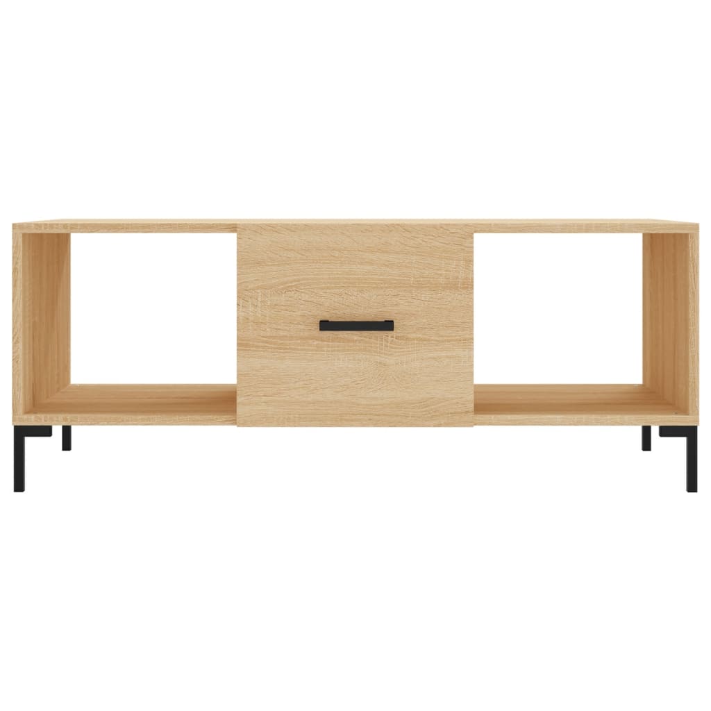 Tavolino da Salotto Rovere Sonoma 102x50x40cm Legno Multistrato