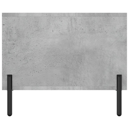 Tavolino Salotto Grigio Cemento 102x50x40 cm Legno Multistrato | homemem39
