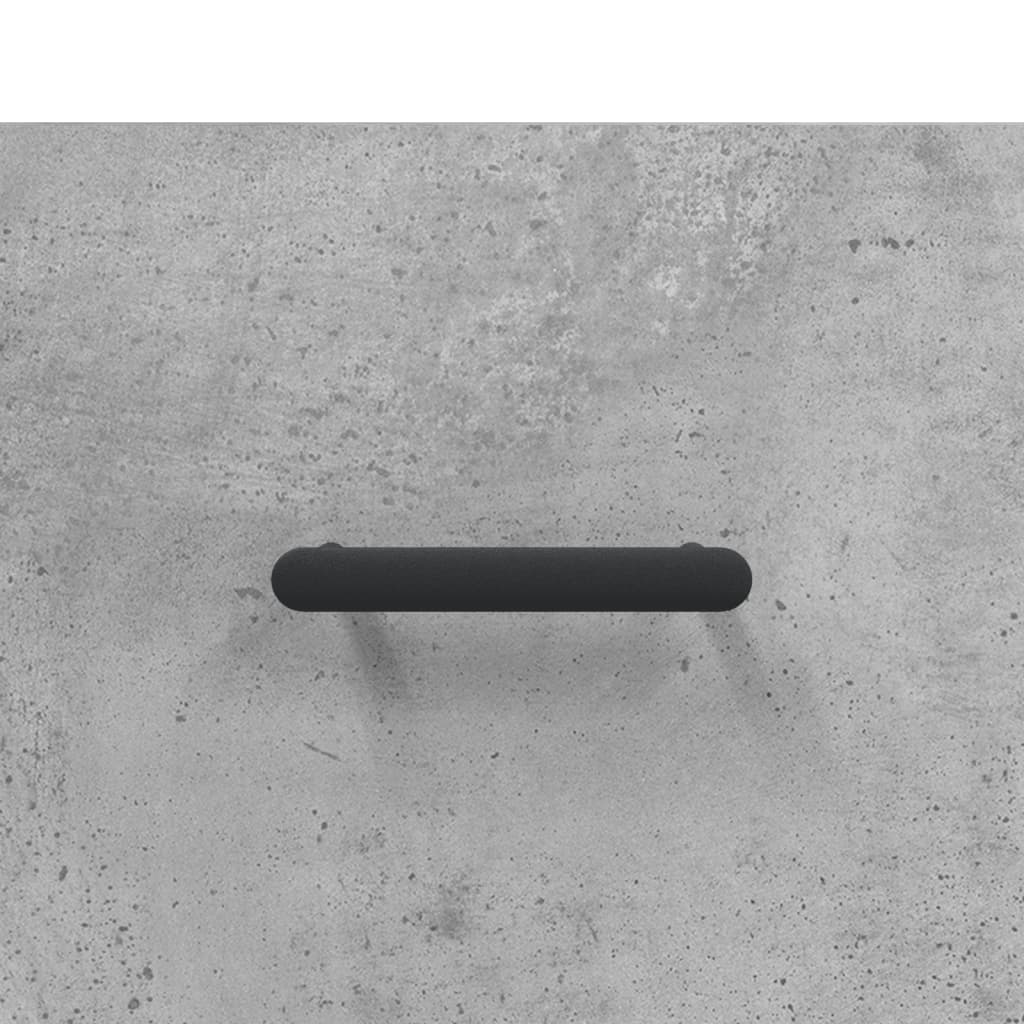 Tavolino Salotto Grigio Cemento 102x50x40 cm Legno Multistrato | homemem39