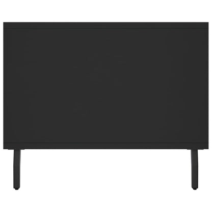 Tavolino da Salotto Nero 102x50x40 cm in Legno Multistrato | homemem39