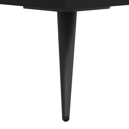 Tavolino da Salotto Nero 50x50x40 cm in Legno Multistrato | homemem39