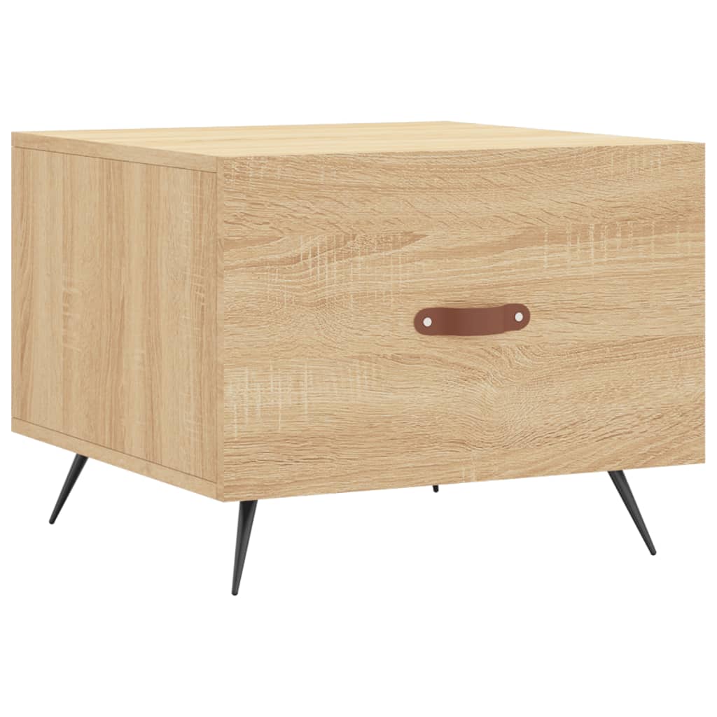 Tavolino da Salotto Rovere Sonoma 50x50x40 cm Legno Multistrato | homemem39