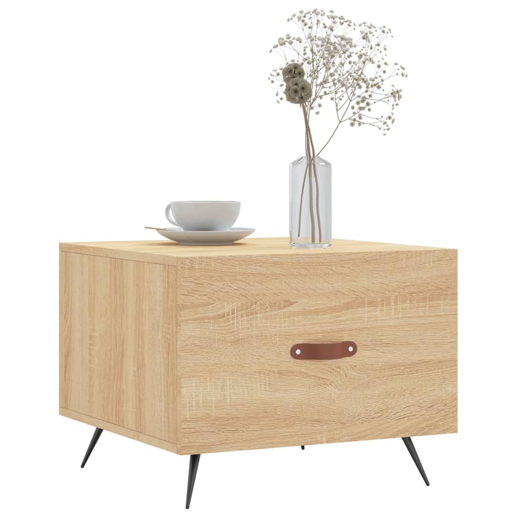 Tavolino da Salotto Rovere Sonoma 50x50x40 cm Legno Multistrato | homemem39