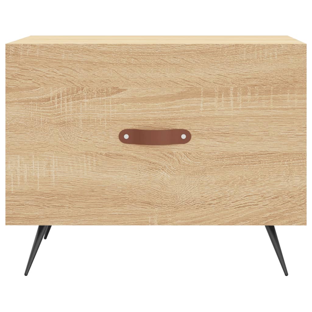 Tavolino da Salotto Rovere Sonoma 50x50x40 cm Legno Multistrato | homemem39