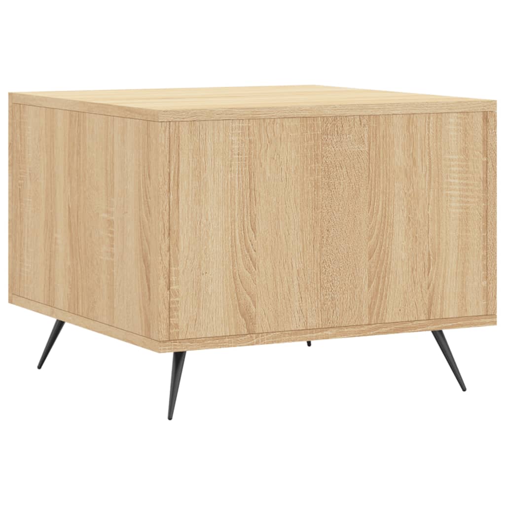 Tavolino da Salotto Rovere Sonoma 50x50x40 cm Legno Multistrato | homemem39